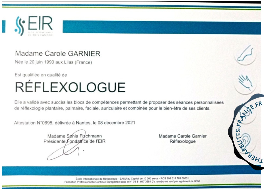 R&eacute;flexologie Combin&eacute;e