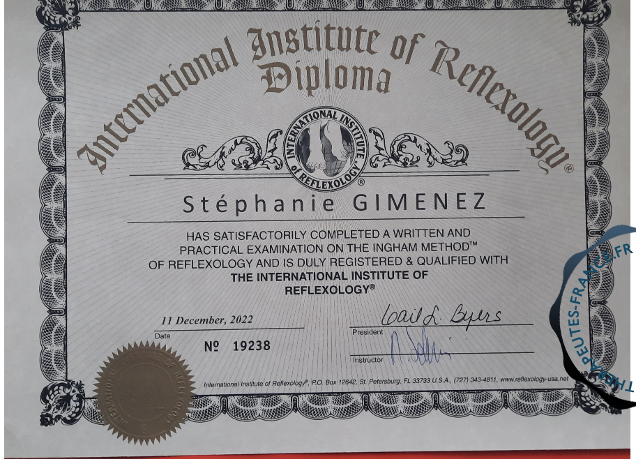 r&eacute;flexologie INGHAM