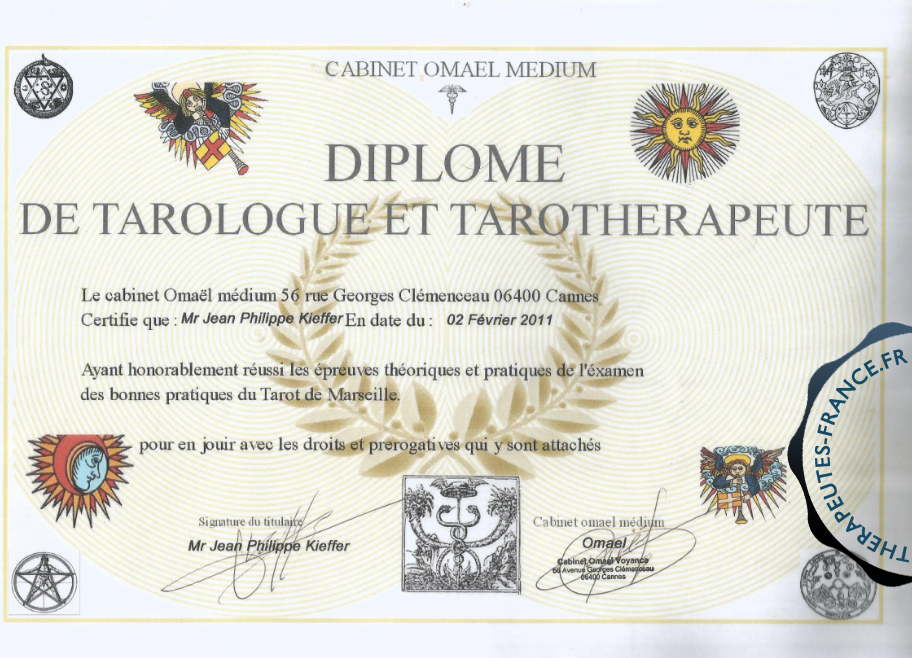 Tarologue et taroth&eacute;rapeute