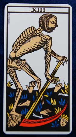 therapeutes-france-arcane-sans-nom tarot de Marseille la mort 13