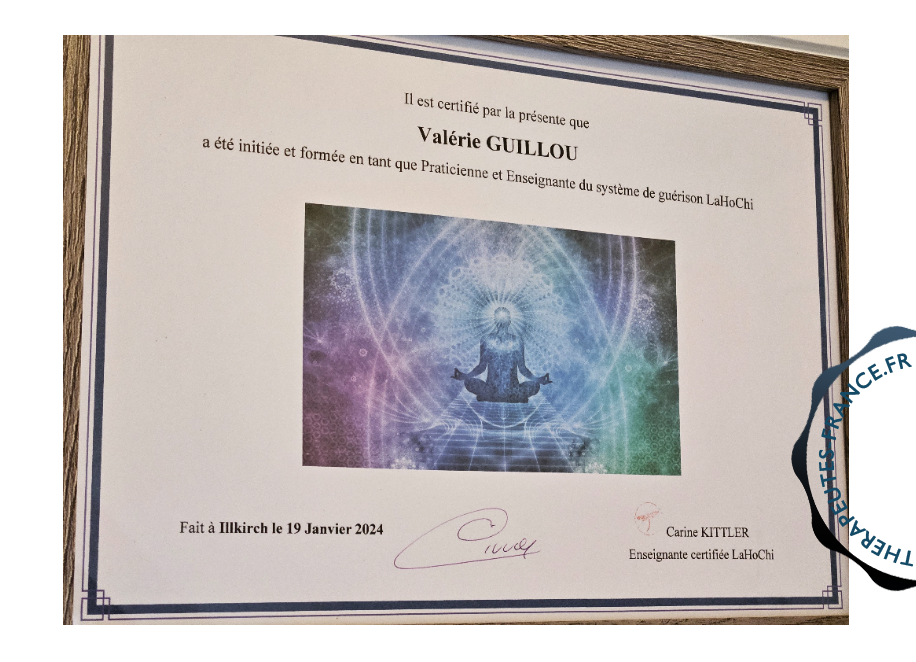 Praticienne et Enseignante du syst&egrave;me de gu&eacute;rison LaHoChi