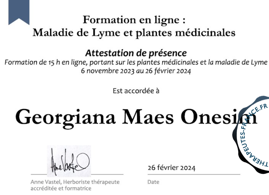 Lyme et Plantes m&eacute;dicinales 