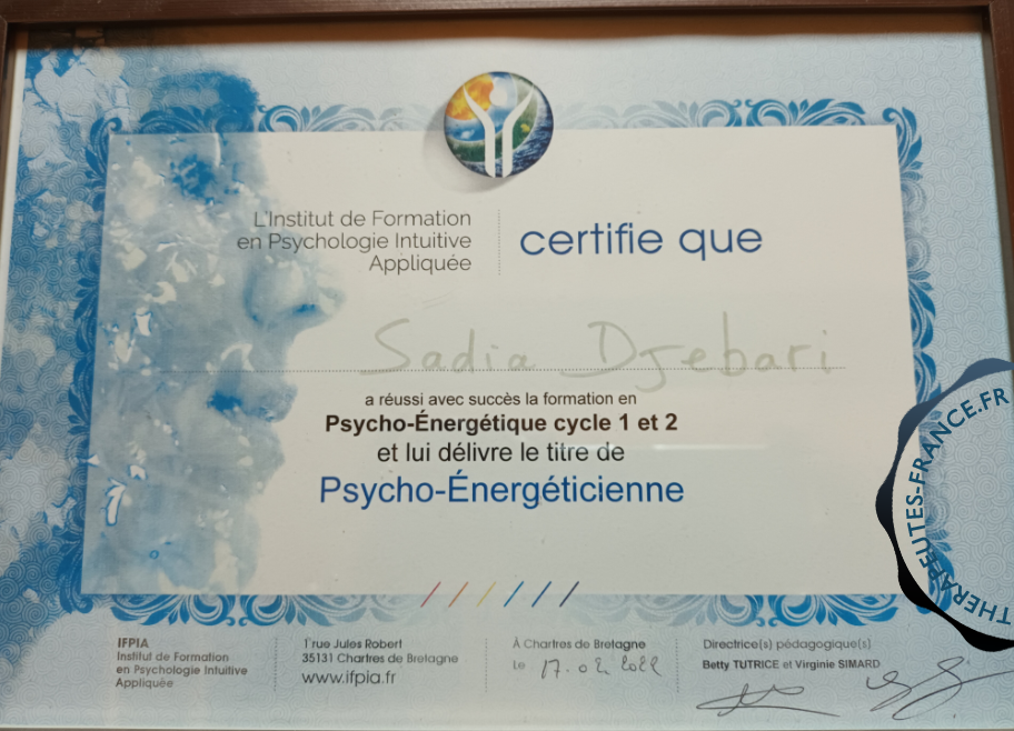 Psycho-&eacute;nerg&eacute;tique EMDR EFT 