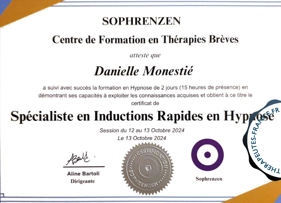 Sp&eacute;cialiste speed hypnose