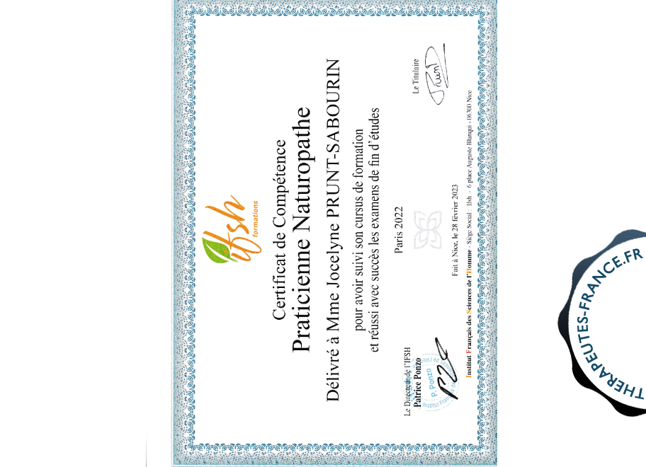 Praticienne en naturopathie